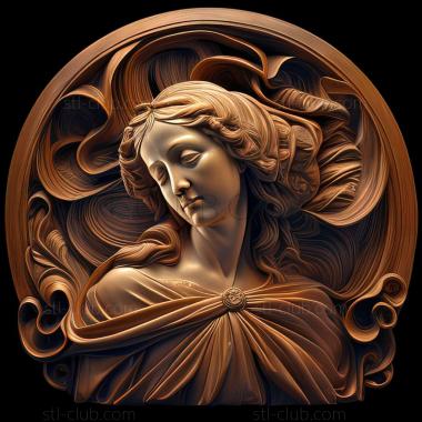 3D model sandro botticelli (STL)